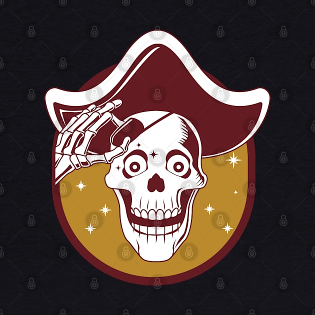 Skeleton pirate by designat1892